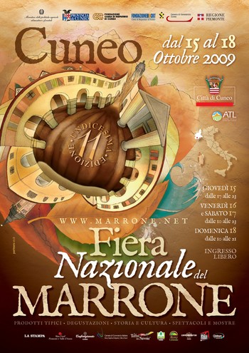 Manifesto Fiera Regionale del Marrone 2008